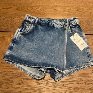 Zara Denim Skort